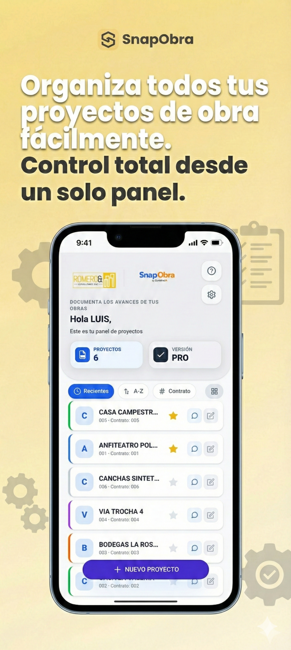 SnapObra · Reportes Fotográficos de Obra - Image 3