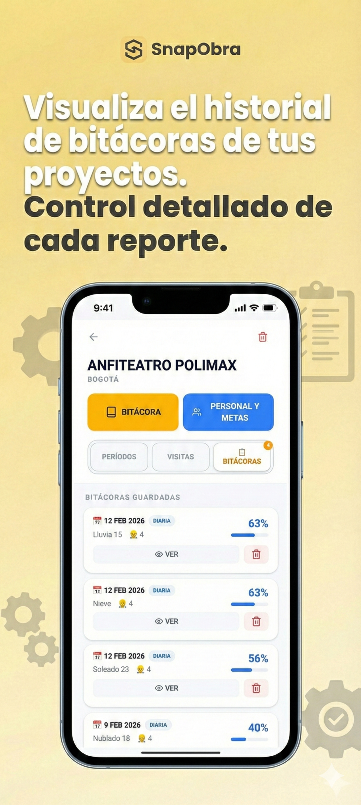 SnapObra · Reportes Fotográficos de Obra - Image 4